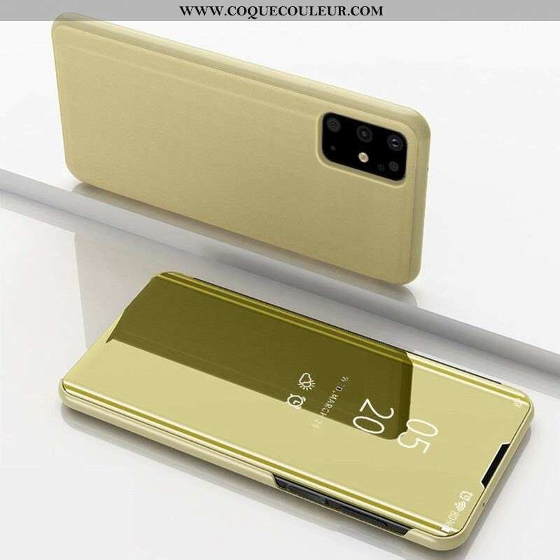 View Cover Samsung Galaxy S20 Plus / S20 Plus 5G Miroir et Simili Cuir