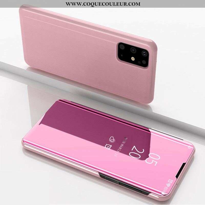 View Cover Samsung Galaxy S20 Plus / S20 Plus 5G Miroir et Simili Cuir