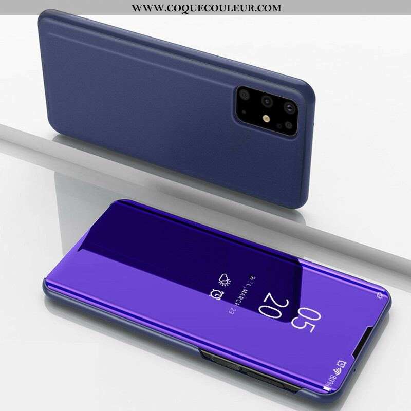 View Cover Samsung Galaxy S20 Plus / S20 Plus 5G Miroir et Simili Cuir