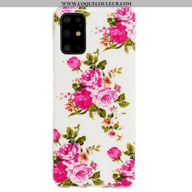 Coque Samsung Galaxy S20 Plus / S20 Plus 5G Fleurs Fluorescente