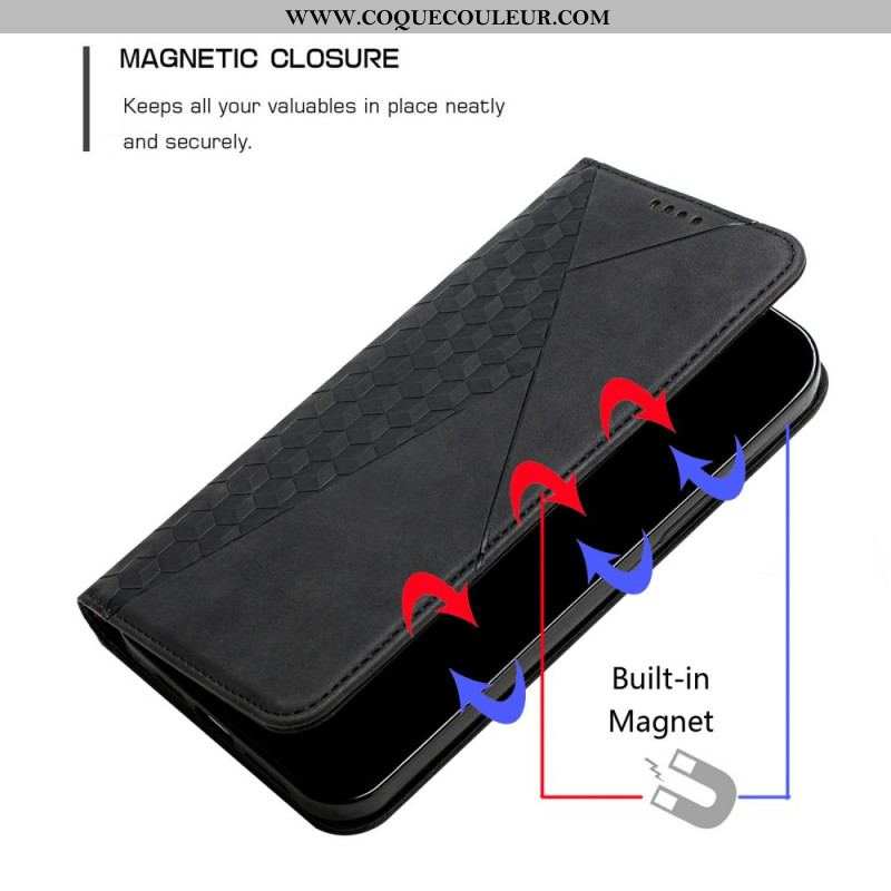 Flip Cover Samsung Galaxy S20 Plus / S20 Plus 5G Effet Cuir Géo