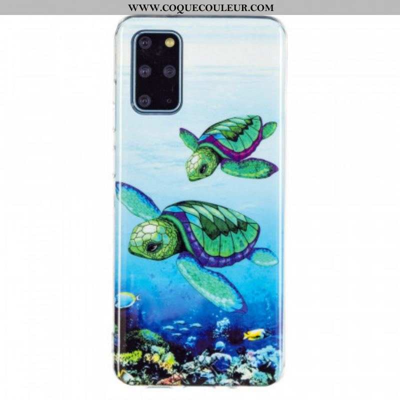 Coque Samsung Galaxy S20 Plus / S20 Plus 5G Tortues Fluorescente