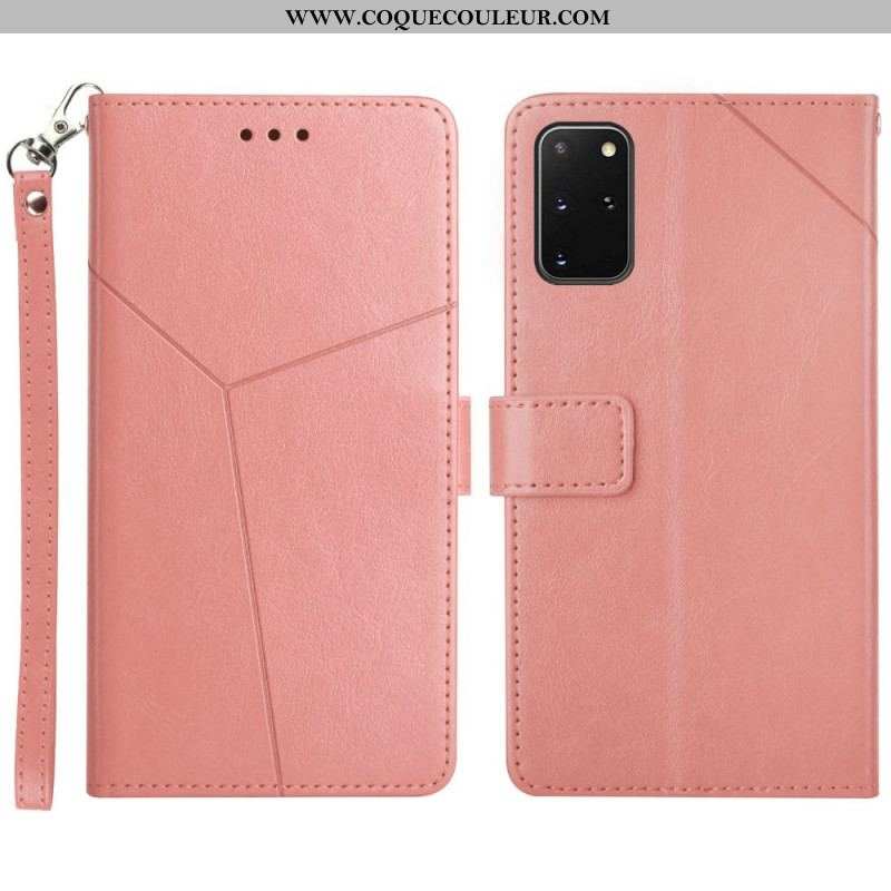 Housse Samsung Galaxy S20 Plus / S20 Plus 5G Style Cuir Géo Y Design