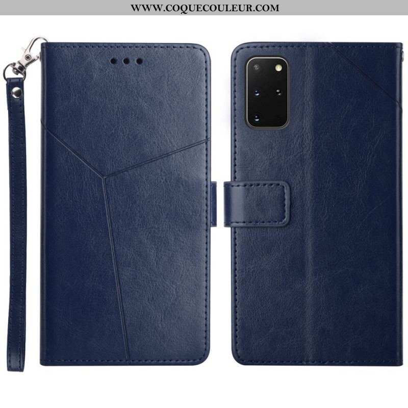 Housse Samsung Galaxy S20 Plus / S20 Plus 5G Style Cuir Géo Y Design