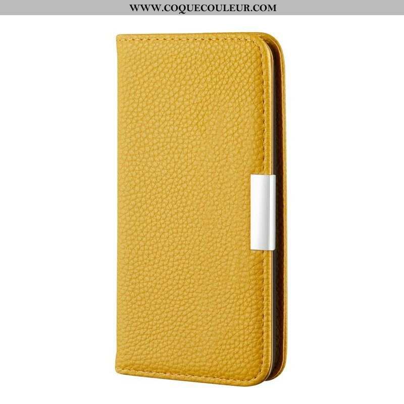 Flip Cover Samsung Galaxy S20 Plus / S20 Plus 5G simili Cuir Litchi Ultra Chic