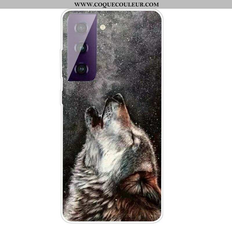 Coque Samsung Galaxy S21 5G Sublime Loup