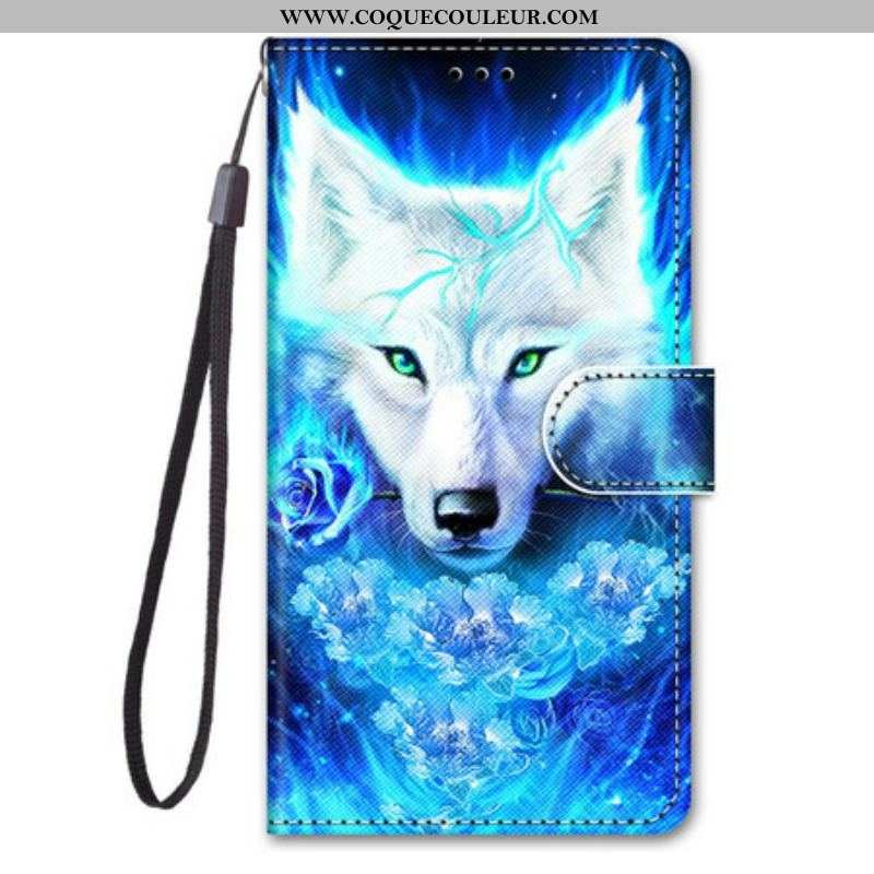 Housse Samsung Galaxy S21 5G Loup Magique