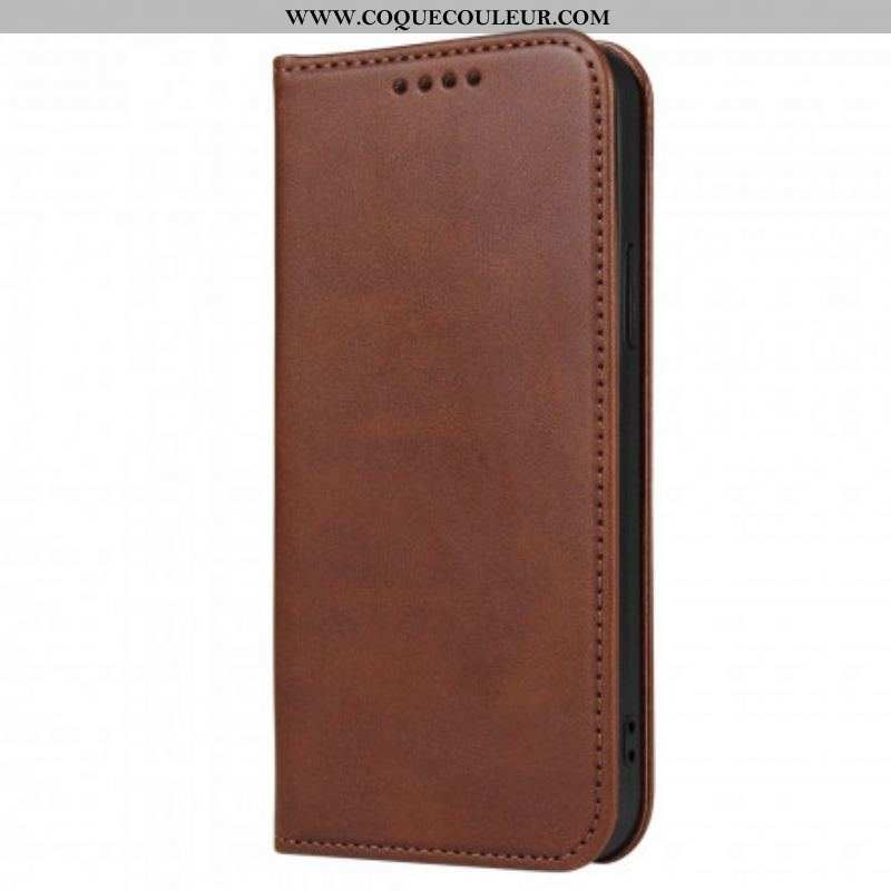 Flip Cover Samsung Galaxy S21 5G Effet Cuir Business Style