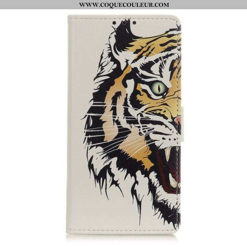 Housse Samsung Galaxy S21 5G Tigre Féroce