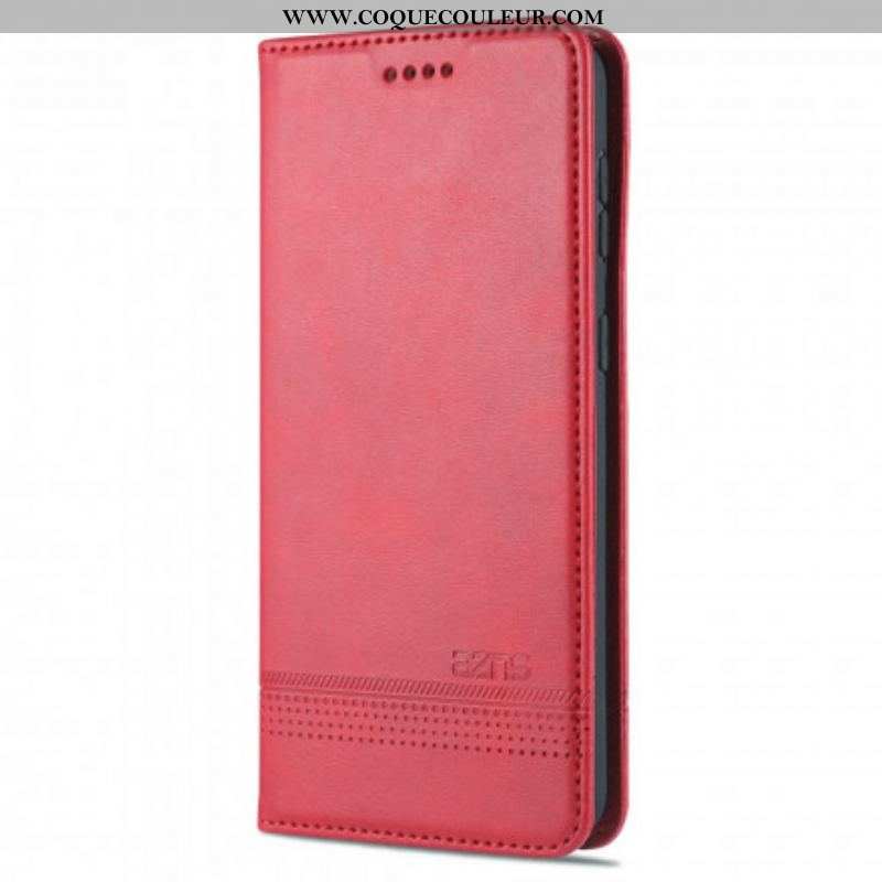 Flip Cover Samsung Galaxy S21 5G Style Cuir AZNS