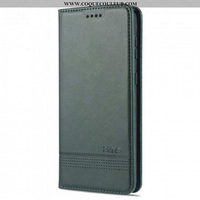 Flip Cover Samsung Galaxy S21 5G Style Cuir AZNS