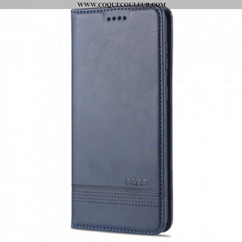 Flip Cover Samsung Galaxy S21 5G Style Cuir AZNS