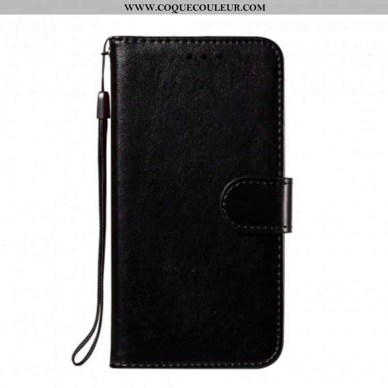 Housse Samsung Galaxy S21 5G Style Cuir Fermoir Réversible