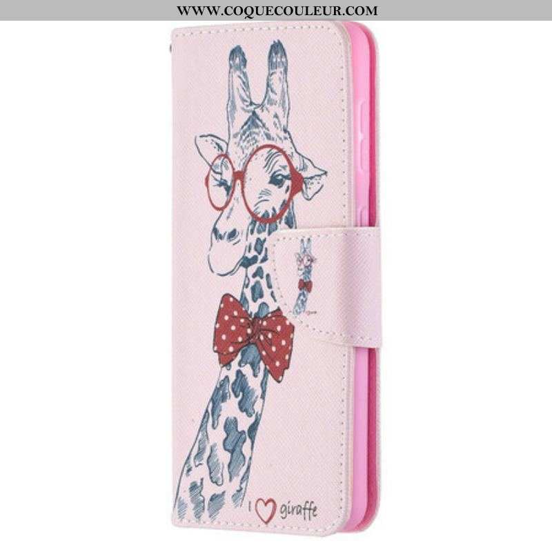 Housse Samsung Galaxy S21 5G Girafe Intello