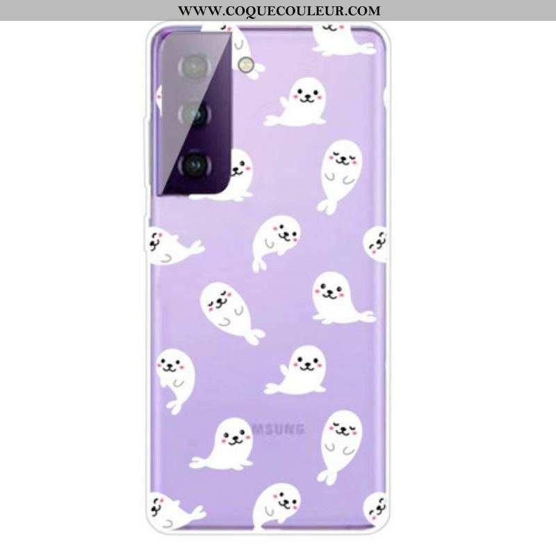 Coque Samsung Galaxy S21 5G Top Lions des Mers