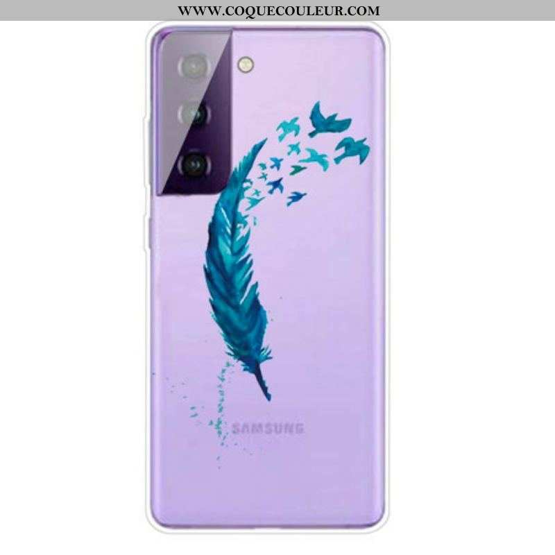 Coque Samsung Galaxy S21 5G Belle Plume