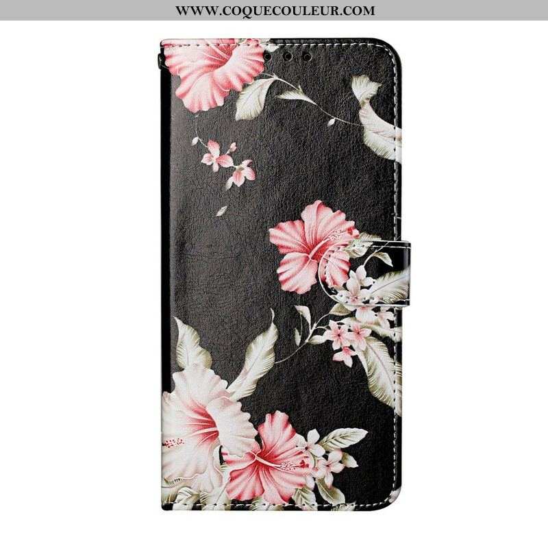 Housse Samsung Galaxy S21 5G Fleurs en Folies