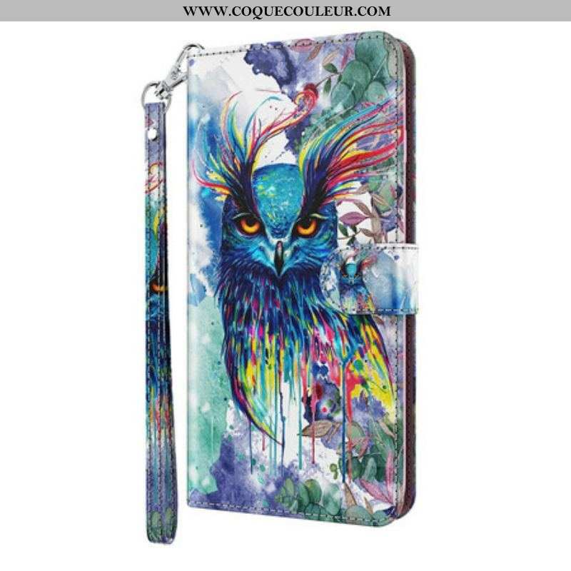 Housse Samsung Galaxy S21 5G Oiseau Aquarelle