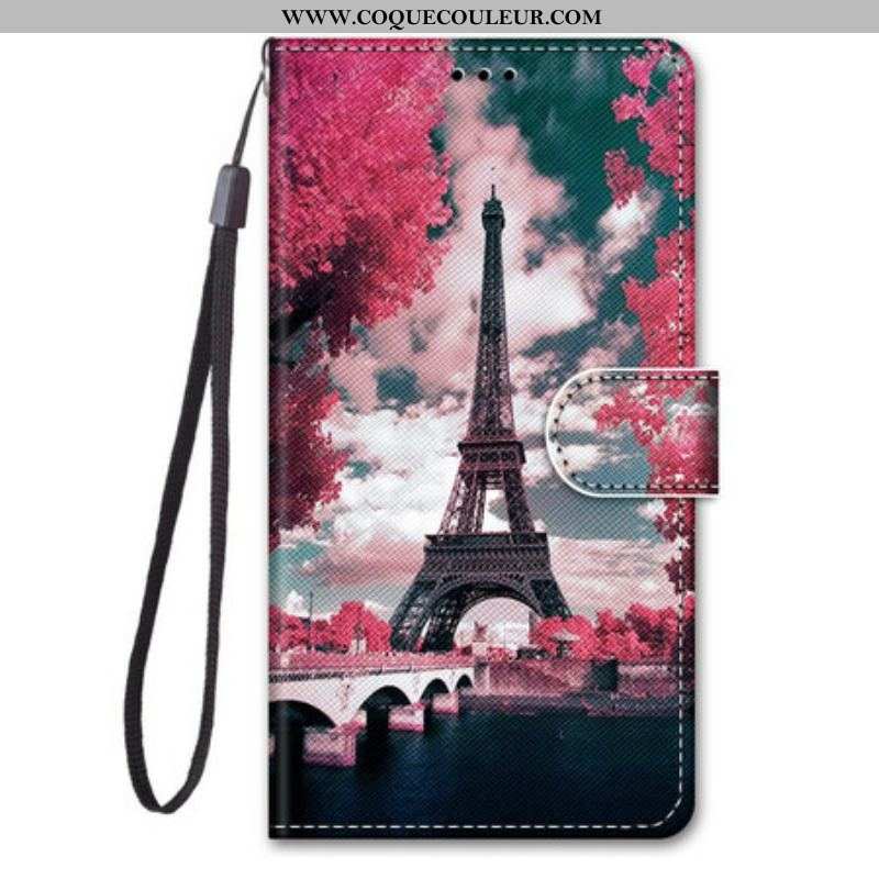 Housse Samsung Galaxy S21 5G Paris en Fleurs