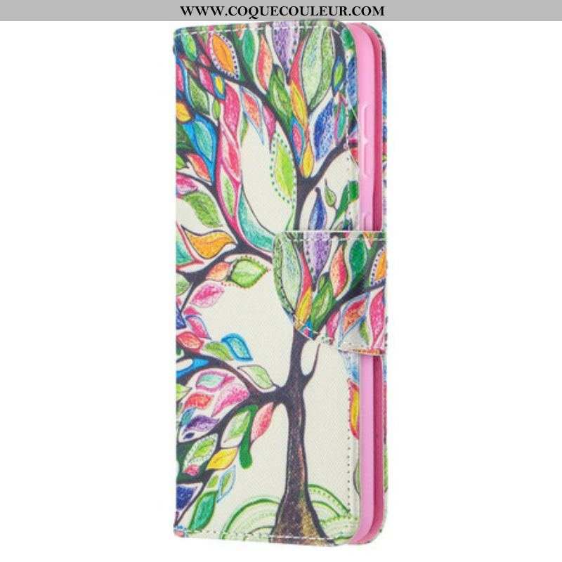 Housse Samsung Galaxy S21 5G Arbre Coloré