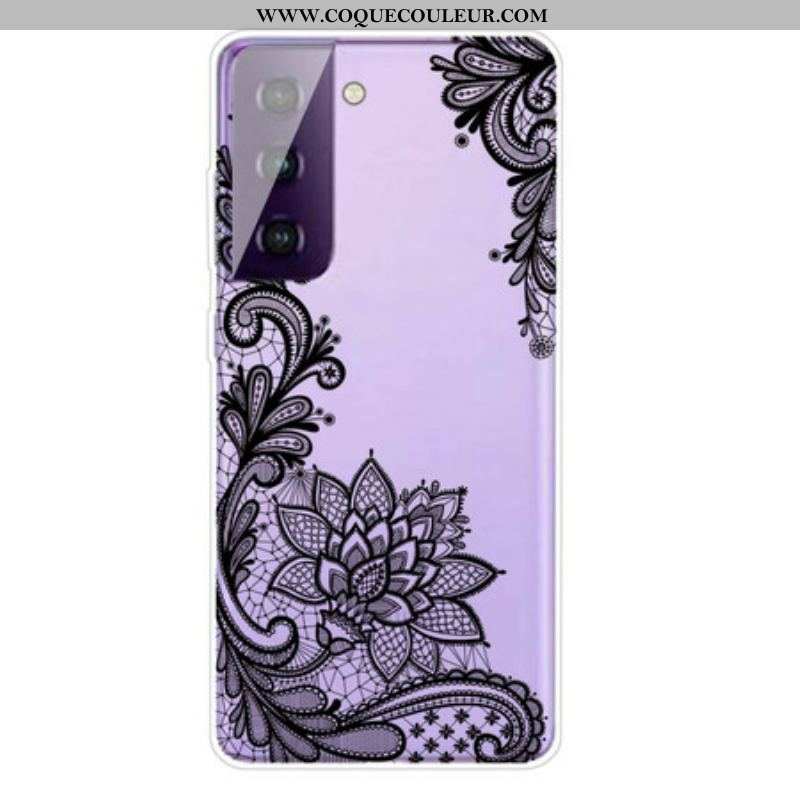 Coque Samsung Galaxy S21 5G Sublime Dentelle