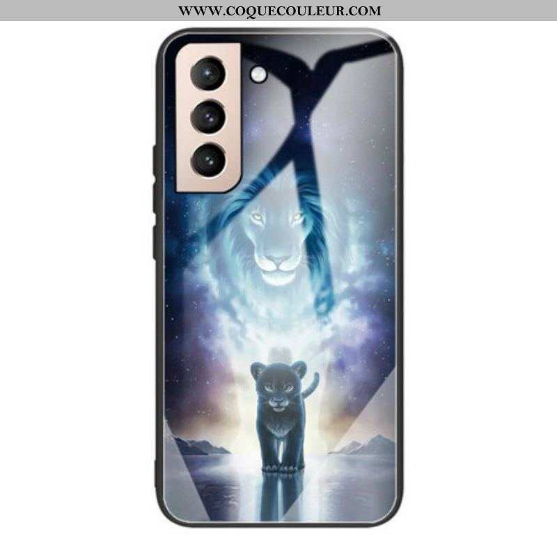 Coque Samsung Galaxy S21 FE Verre Trempé Lionceau