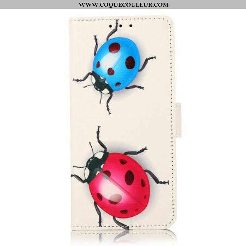 Housse Samsung Galaxy S21 FE Coccinelles