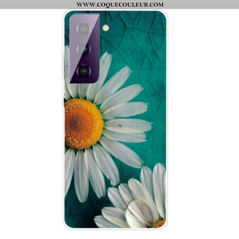 Coque Samsung Galaxy S21 FE Marguerite