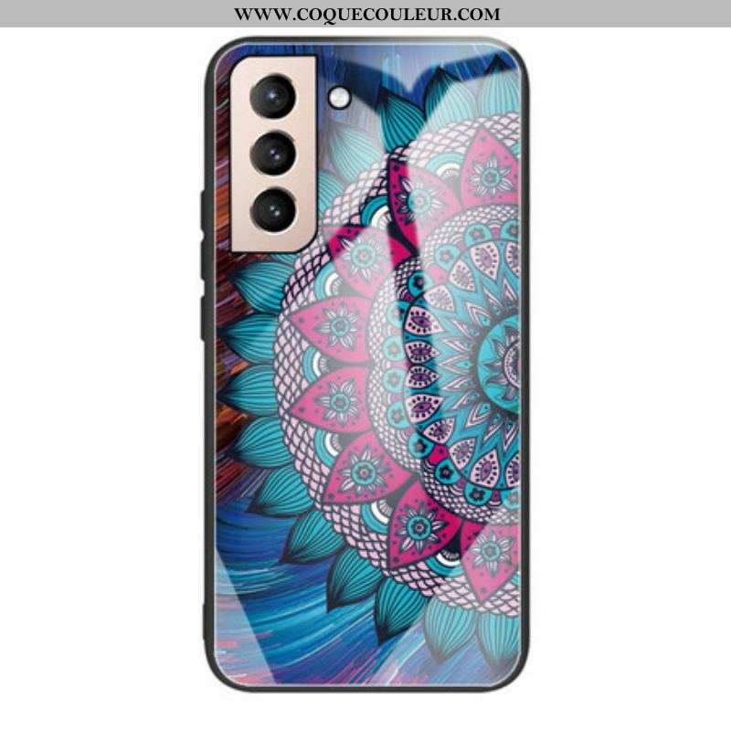 Coque Samsung Galaxy S21 FE Verre Trempé Mandala