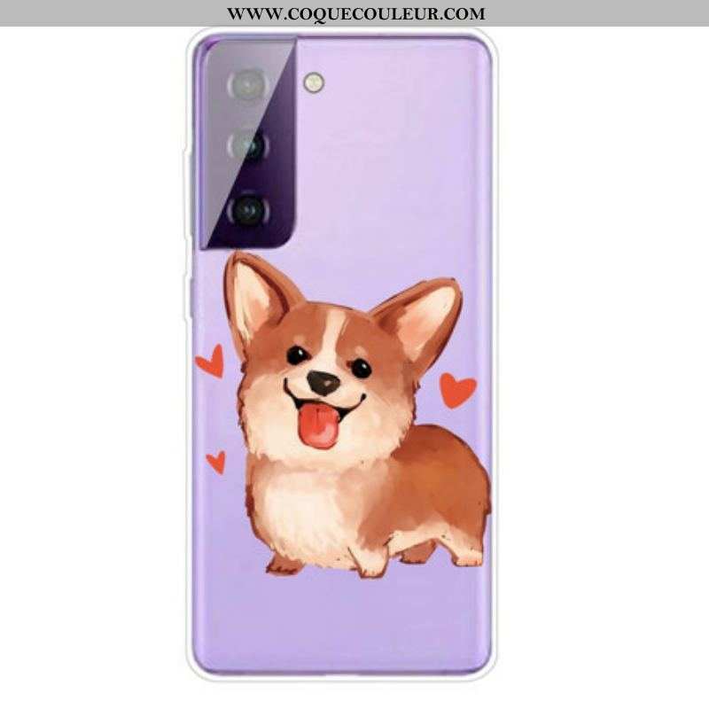 Coque Samsung Galaxy S21 FE Mon Petit Chien