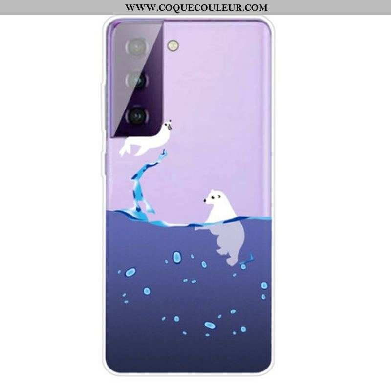 Coque Samsung Galaxy S21 FE Jeux de Mer