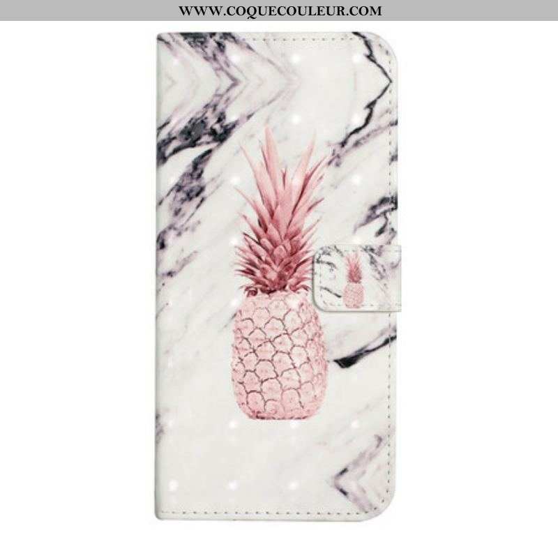 Housse Samsung Galaxy S21 FE Light Spot Ananas