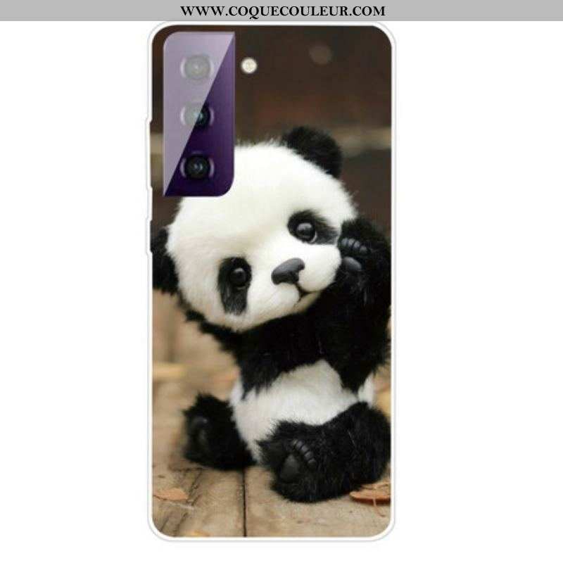 Coque Samsung Galaxy S21 FE Flexible Panda