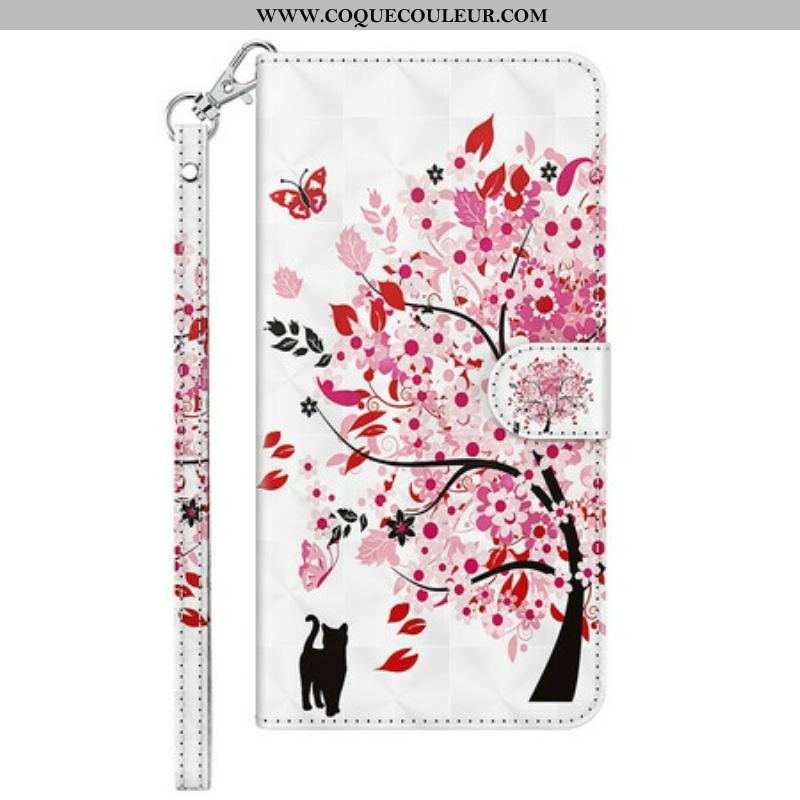 Housse Samsung Galaxy S21 FE Arbre Rose