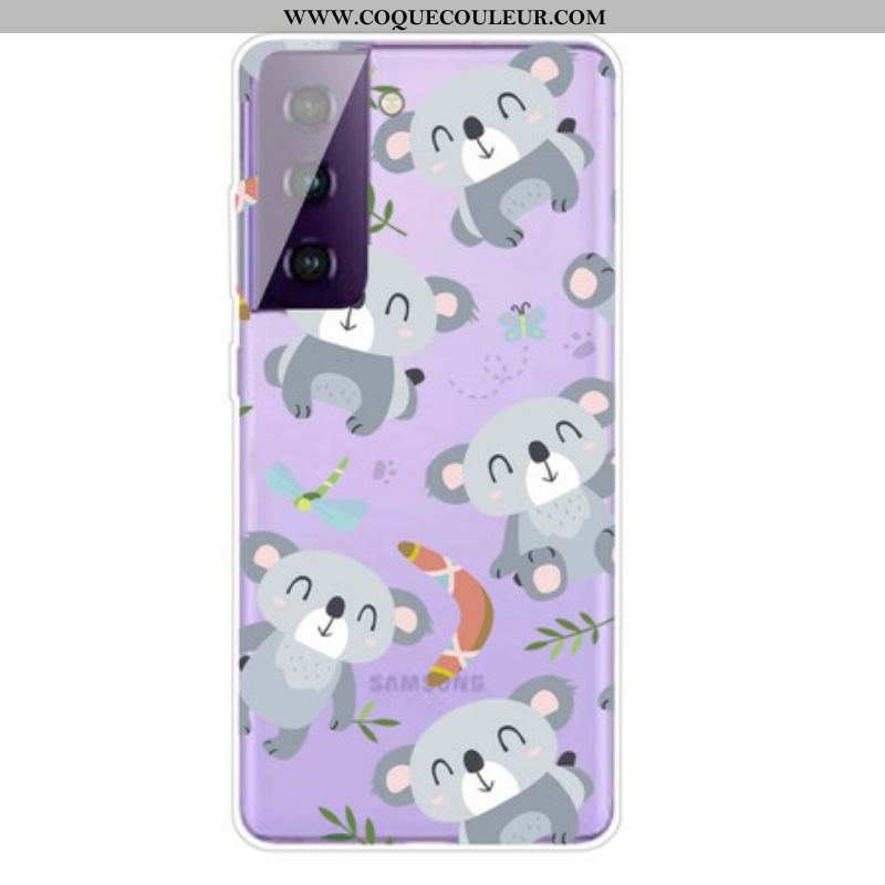 Coque Samsung Galaxy S21 FE Mignons Koalas