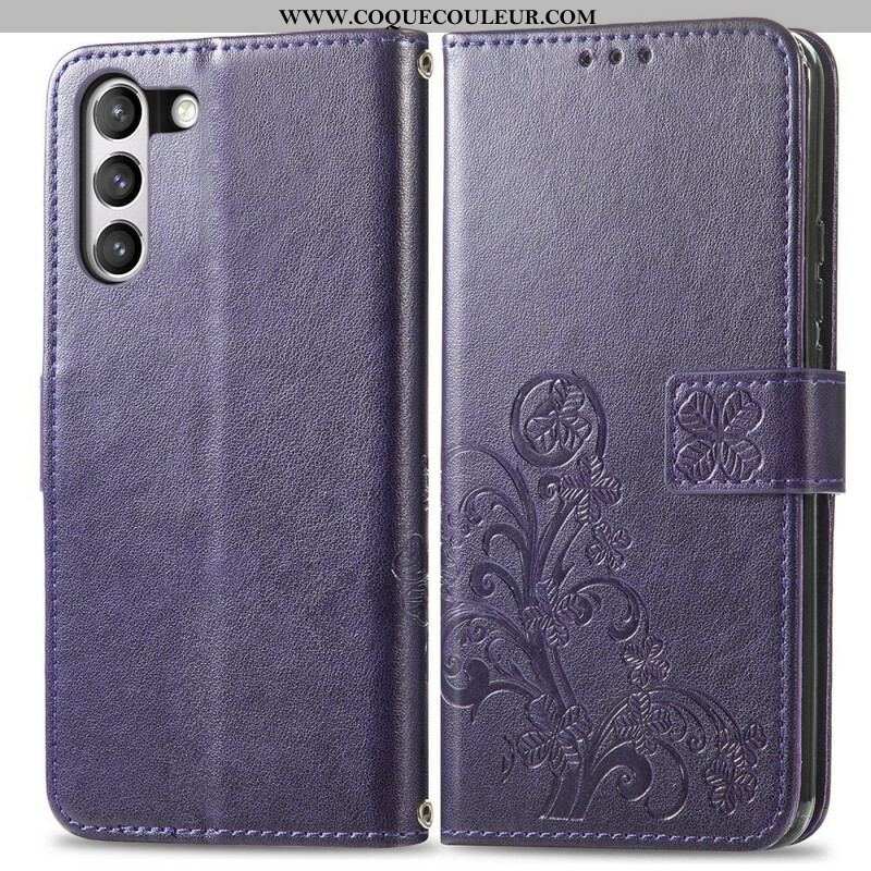 Housse Samsung Galaxy S21 FE Fleurs Abstraites