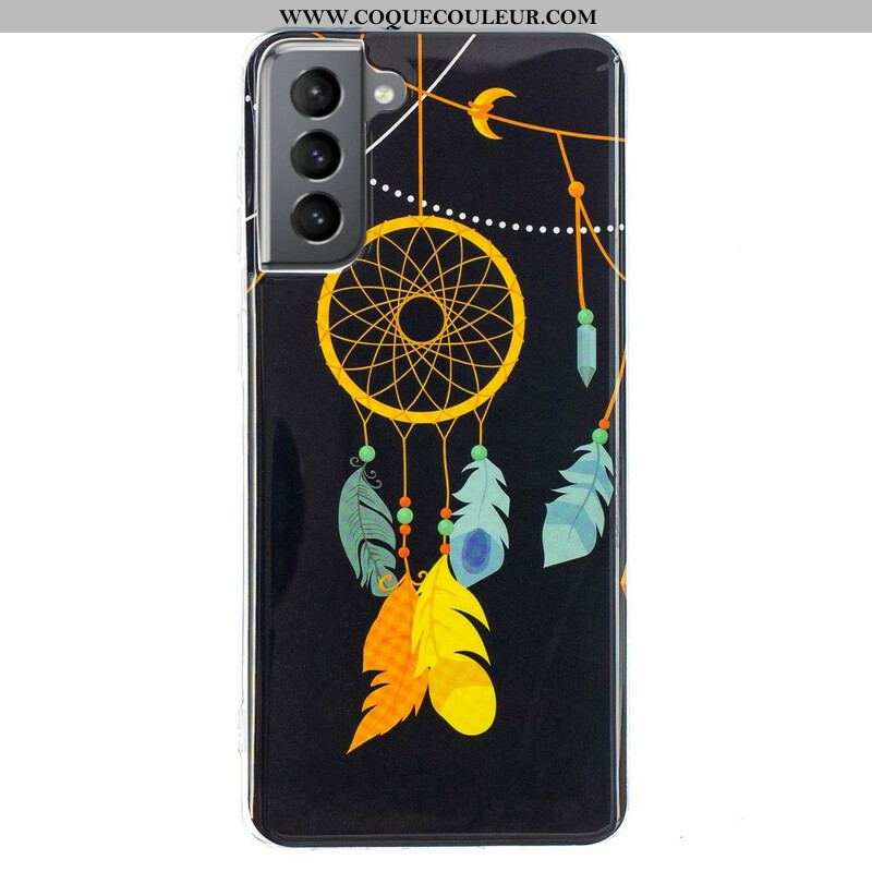 Coque Samsung Galaxy S21 FE Attrape Rêves Fluorescente
