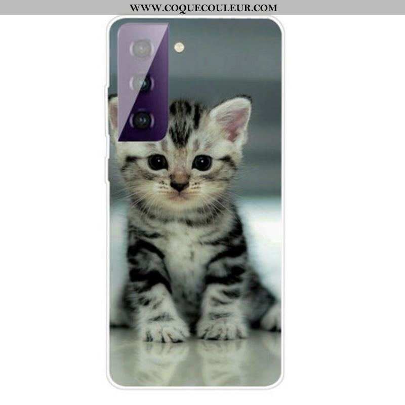 Coque Samsung Galaxy S21 FE Chaton Chaton