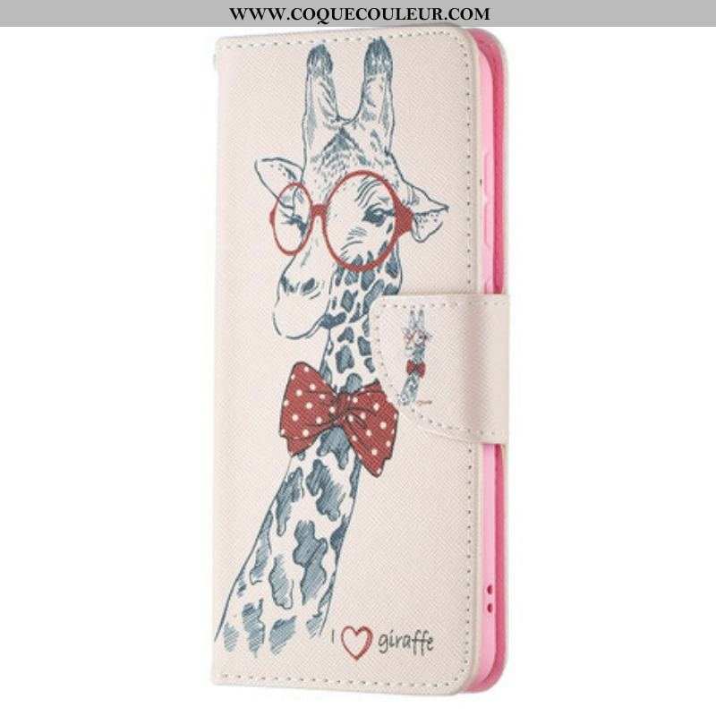 Housse Samsung Galaxy S21 FE Girafe Intello