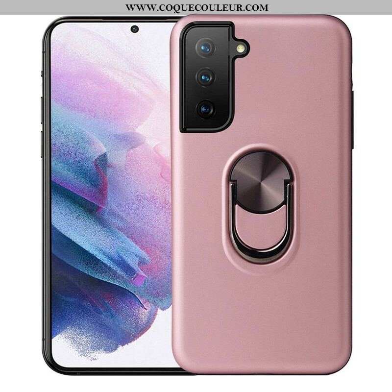 Coque Samsung Galaxy S21 FE Détachable avec Anneau Support
