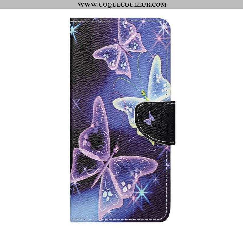 Housse Samsung Galaxy S21 FE  Papillons