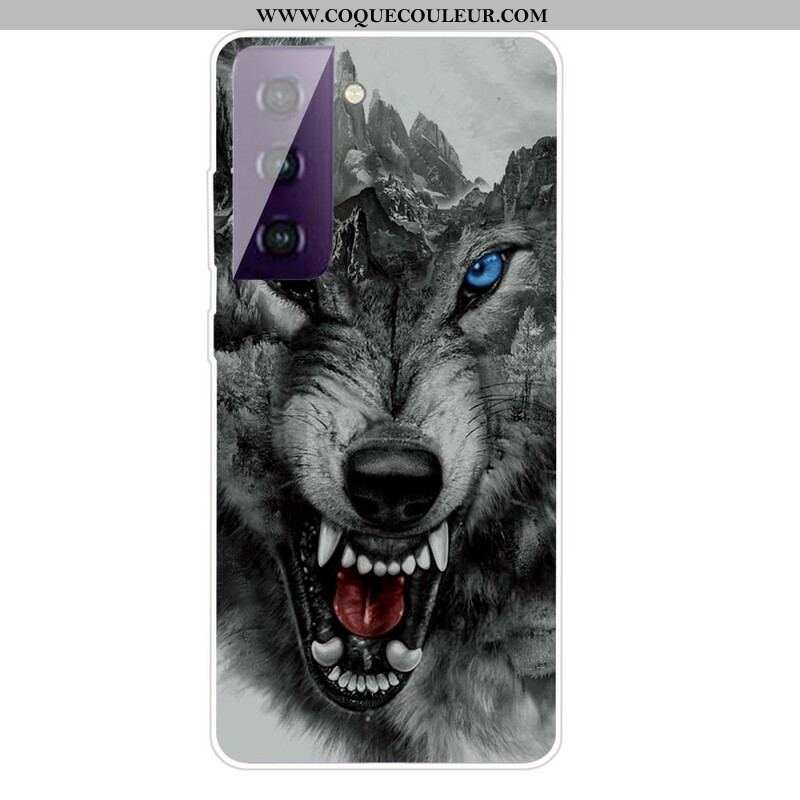 Coque Samsung Galaxy S21 FE Sublime Loup