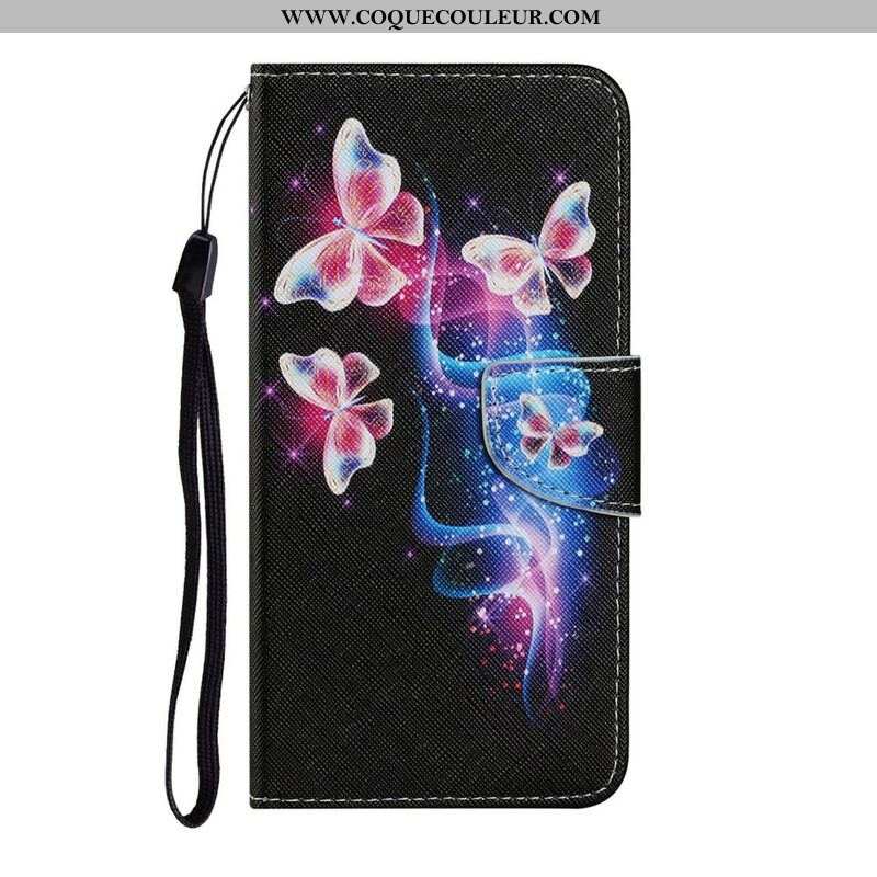 Housse Samsung Galaxy S21 FE Papillons Magiques