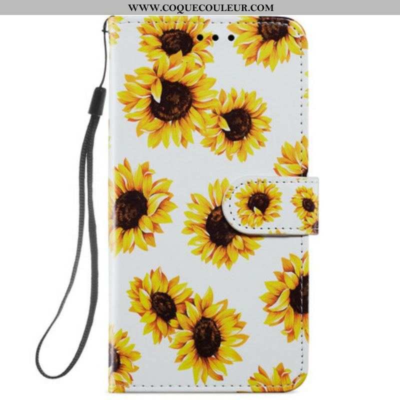 Housse Samsung Galaxy S21 FE Tournesols