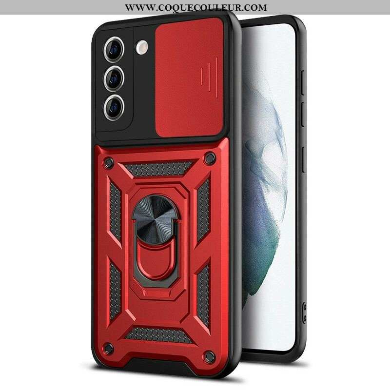 Coque Samsung Galaxy S21 FE Protège Module Photo et Support