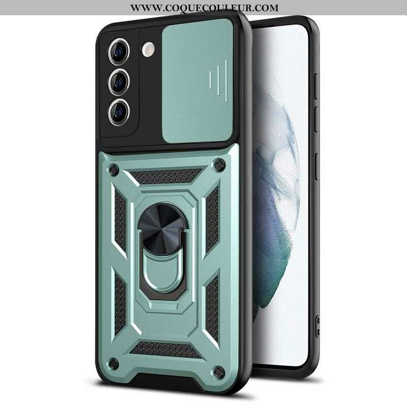 Coque Samsung Galaxy S21 FE Protège Module Photo et Support