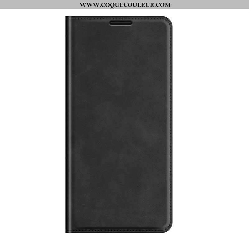 Flip Cover Samsung Galaxy S21 FE Effet Cuir Douceur