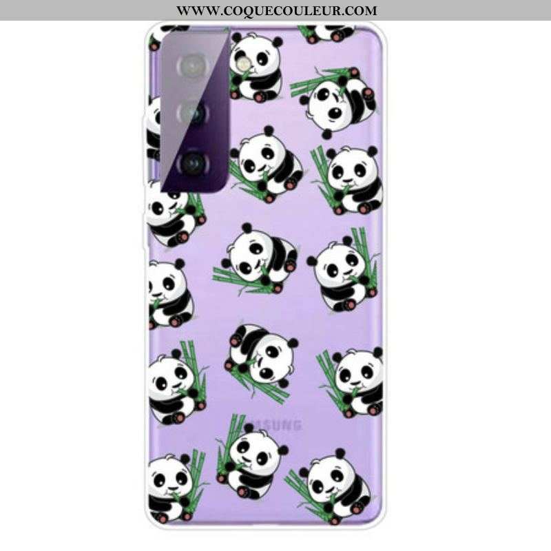 Coque Samsung Galaxy S21 FE Petits Pandas