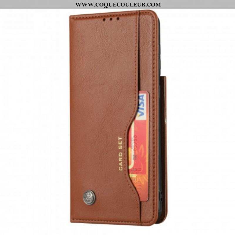 Flip Cover Samsung Galaxy S21 Plus 5G Simili Cuir Porte-Cartes