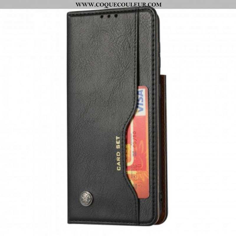 Flip Cover Samsung Galaxy S21 Plus 5G Simili Cuir Porte-Cartes